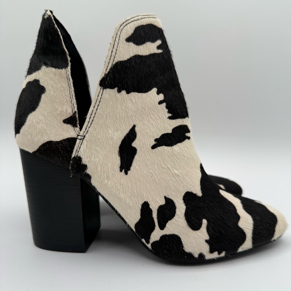 STEVEN BY STEVE MADDEN Rookie Calf-Hair Upper Booties Size 7M - Picture 12 of 17